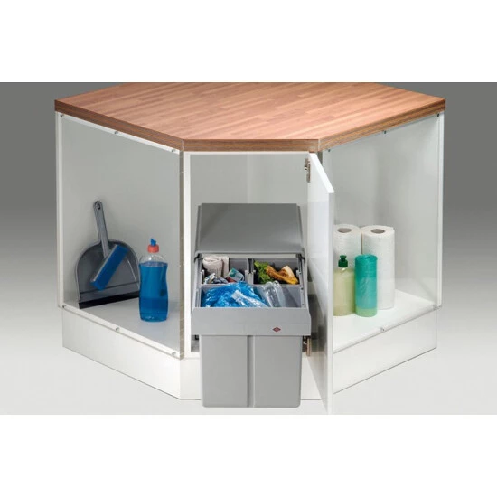 Top 10 😉 Naber Rollwagen DS. Abfallsammler, Weiß. - Mülleimer ⌛ – Bild 3