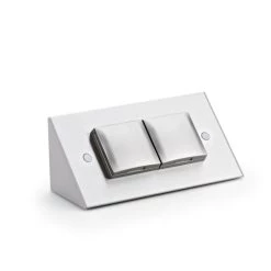 Brandneu 🌟 Naber Steckdosenelement Mira WA1 Edelstahl 7053048 🥰