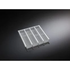 Bestes Angebot 🌟 Naber Cuisio 50. Besteckeinsatz, Graphit- Transluzent ⌛