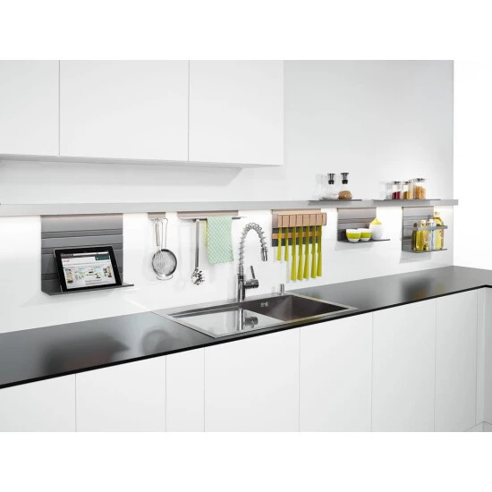 Blitzangebot 🎉 Naber, Linero MosaiQ Universalablage 3. Mit Aufnahmemöglichkeit Der Deko- - Relingsysteme 💯 – Bild 3