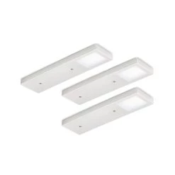 Blitzangebot ⭐ Naber Unterbauleuchte Six LED 7062173 3er-Set Edelstahlfarbig 👏