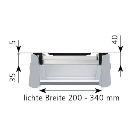 Brandneu 😉 Naber, Ritter Einbauwaage WES 35, WES 35, 300-400 Mm 💯 – Bild 8