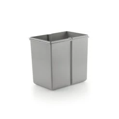 Blitzangebot 🎁 Naber Ersatzeimer, Alu Grau (15 Liter). - Mülleimer 🔥