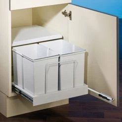 Am billigsten 🌟 Naber Clax 3 Plus 500-2. Abfallsammler, Alu Grau. - Mülleimer 💯