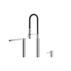 Angebote 🥰 Naber Ono Highflex 6, Einhebelmischer, Chrom, Hochdruck 🛒