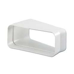 Bestpreis 🌟 Flachkanalbogen 150erSCF Naber 4043007 15° Horizontal Einseitige Muffe Für 222x89mm Belüftungstechnik 😍