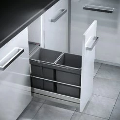 Am billigsten 🔔 Naber Tandem 2, Abfallsammler Für Frontauszüge, Graphitgrau 🛒